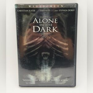 Alone In The Dark (DVD, 2004) Widescreen Edition - Christian Slater & Tara Reid